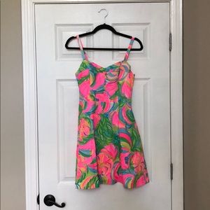 Lilly Pulitzer New Neon Cocktail Dress